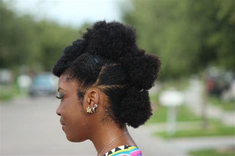 natural hair pin up styles